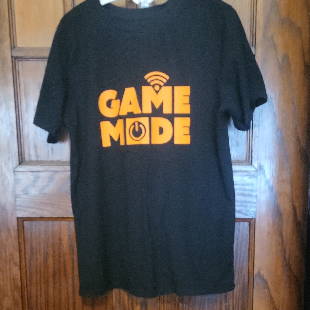 Cat & Jack Black and Orange Gaming Tee